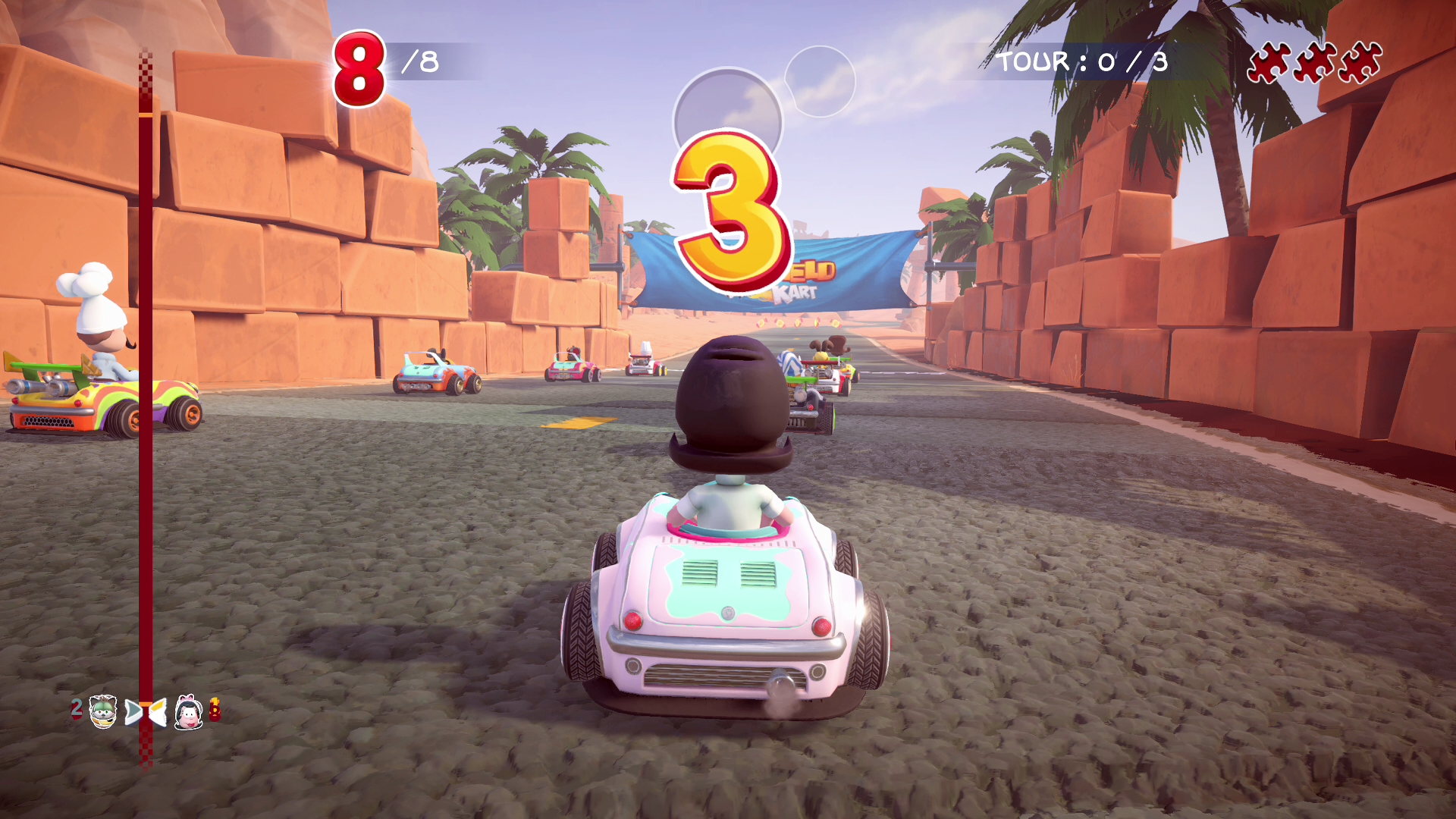 Mario Kart que se cuide: sequência do lendário Garfield Kart está chegando
