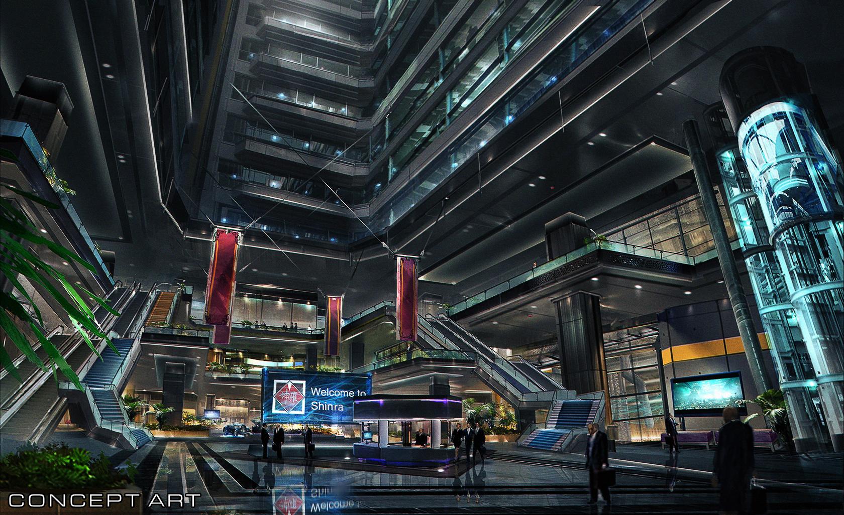 Final Fantasy VII Remake ganha arte e screenshot do prédio da Shinra
