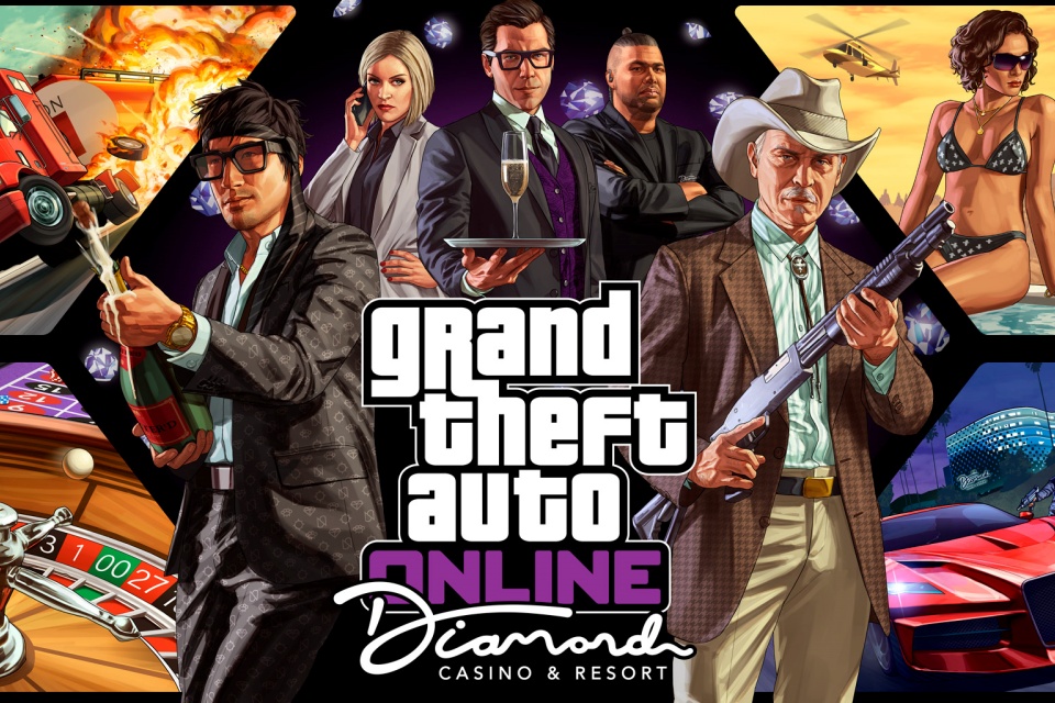 Casino de GTA 5 traz o maior número de jogadores online desde o lançamento