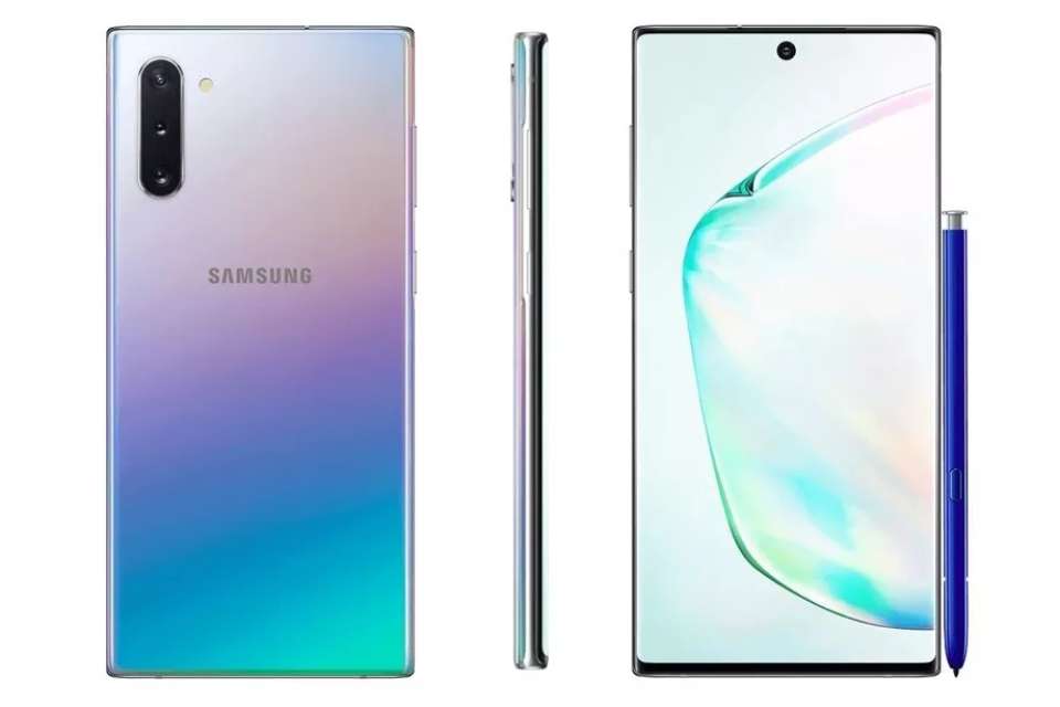 Galaxy Note 10 terá tecnologia para carregamento ultrarrápido