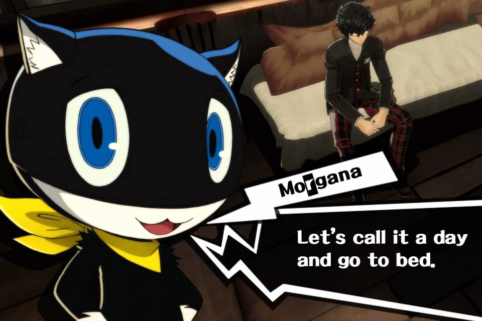 Persona 5 Royal: Morgana vai opinar menos nas suas horas de sono
