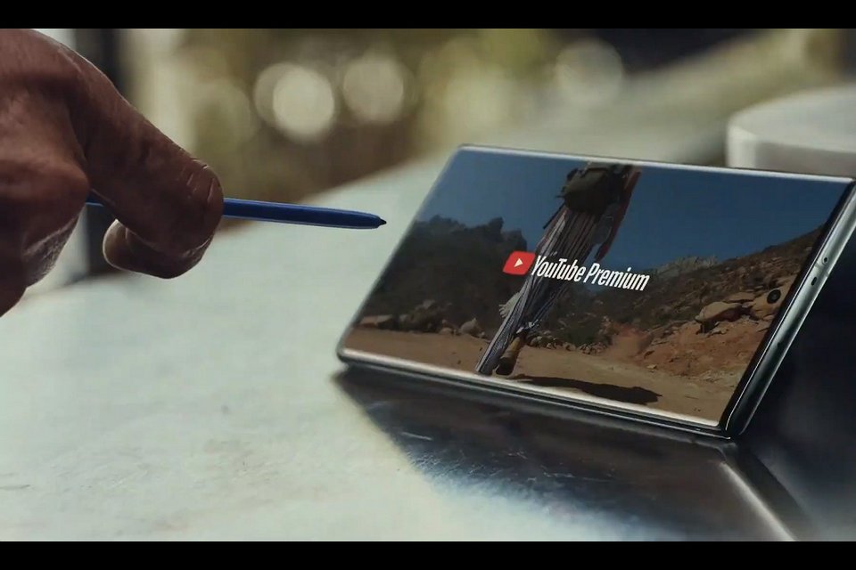 Caneta do Galaxy Note 10 controla o smartphone captando gestos do usuário