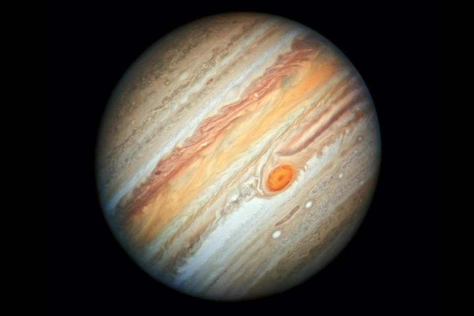 Você viu a última imagem deslumbrante que o Hubble capturou de Júpiter?