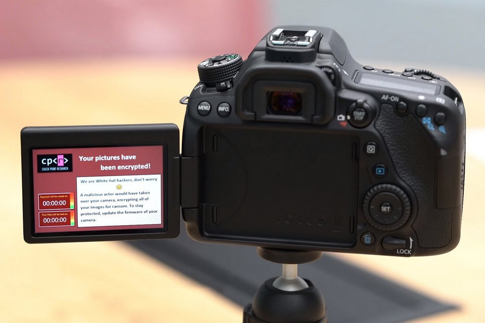 Câmeras digitais DSLR também são vulneráveis a malware