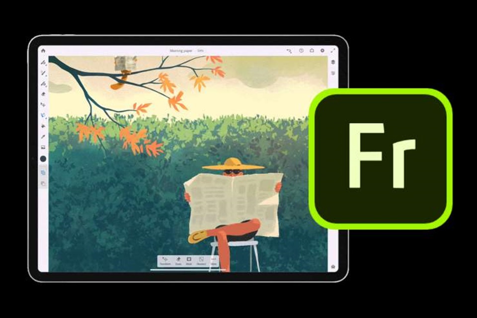 Adobe Fresco traz ferramenta digital que permite pinturas realistas em iPad