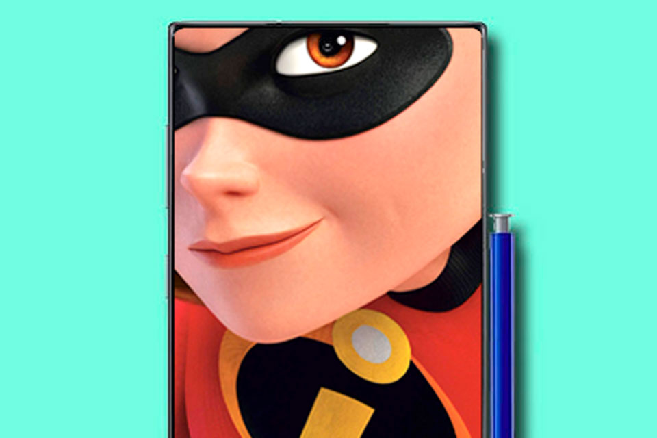 Galaxy Note 10 começa a ganhar wallpapers que destacam furo na tela