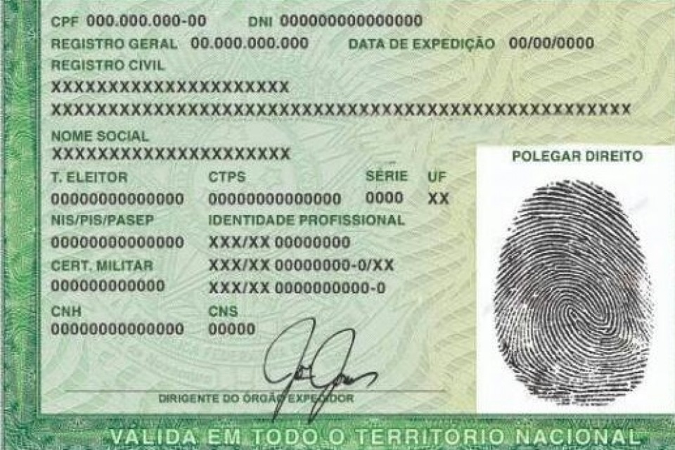 Nova Carteira De Identidade Passa A Ser Emitida No Estado De São Paulo 0461