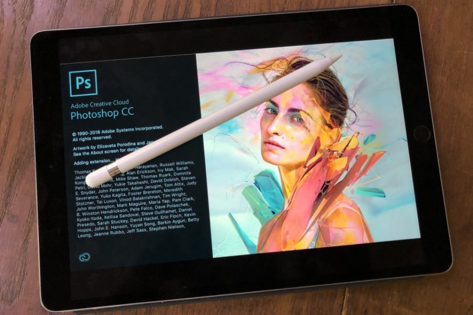 Photoshop para iPad inicia programa de testes antes de lançamento oficial