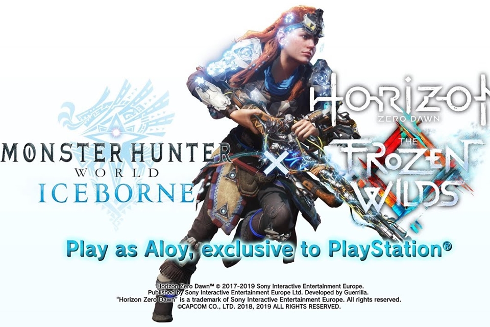 Monster Hunter World tem nova colaboração com Horizon Zero Dawn em Iceborne