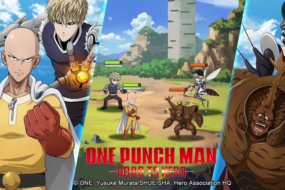 One Punch Man: Road to Hero já está disponível para baixar no Android e iOS