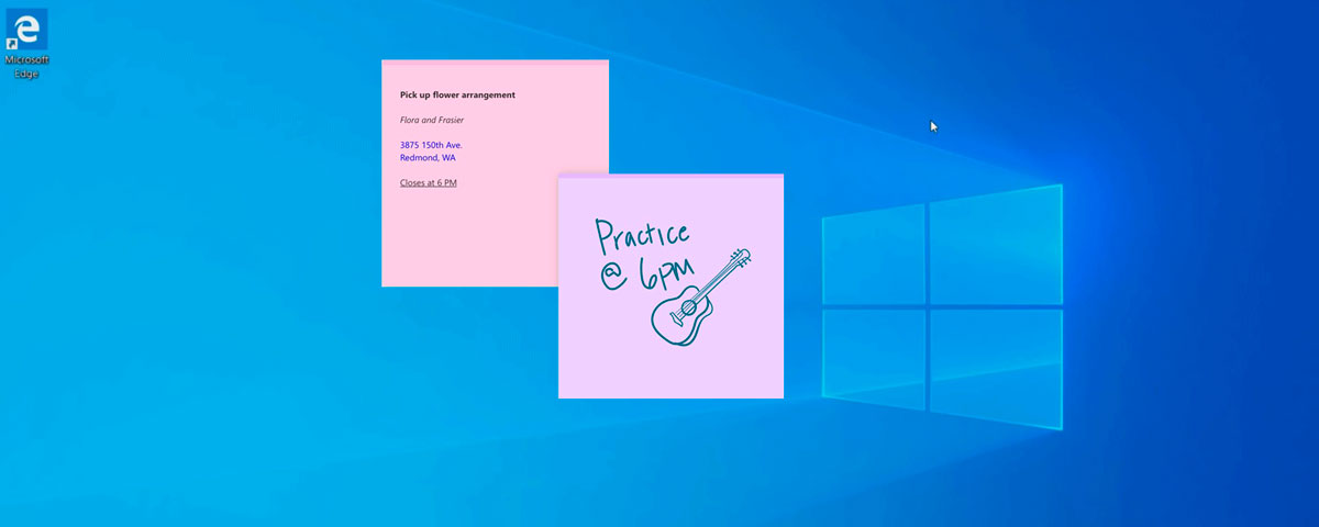 microsoft sticky notes download windows 10