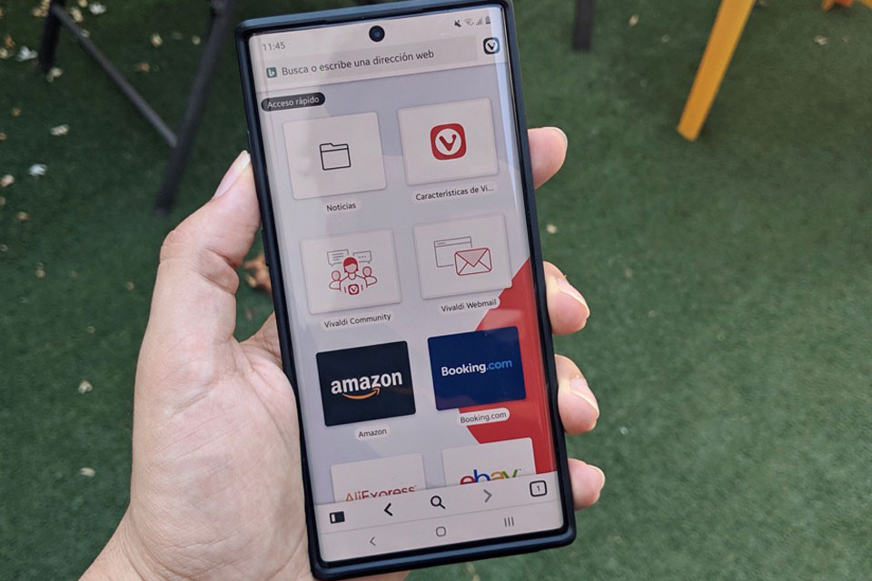 Imagem de: Navegador Vivaldi chega ao Android com foco na customização