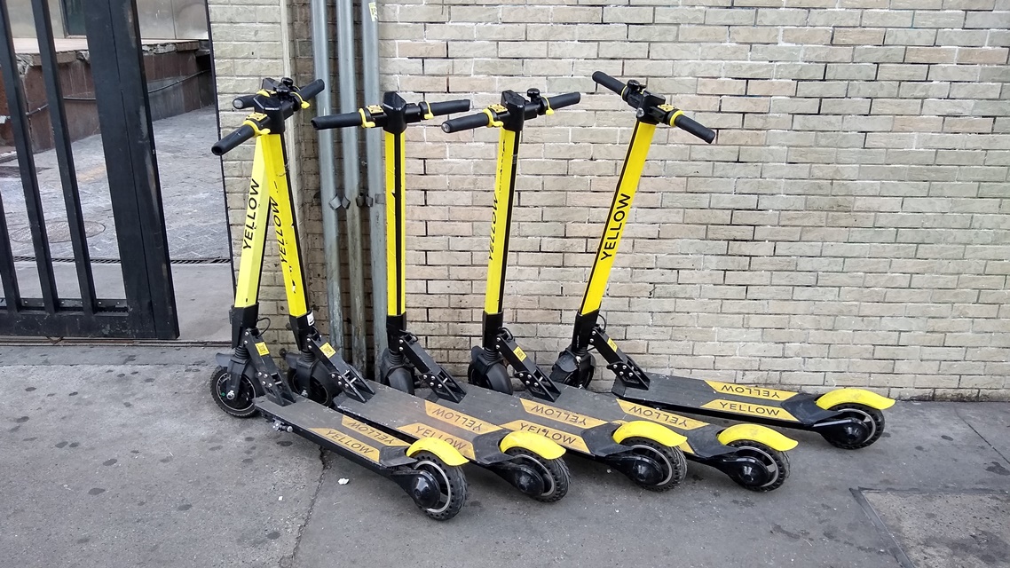 Brasil registra 1ª morte com patinete compartilhada