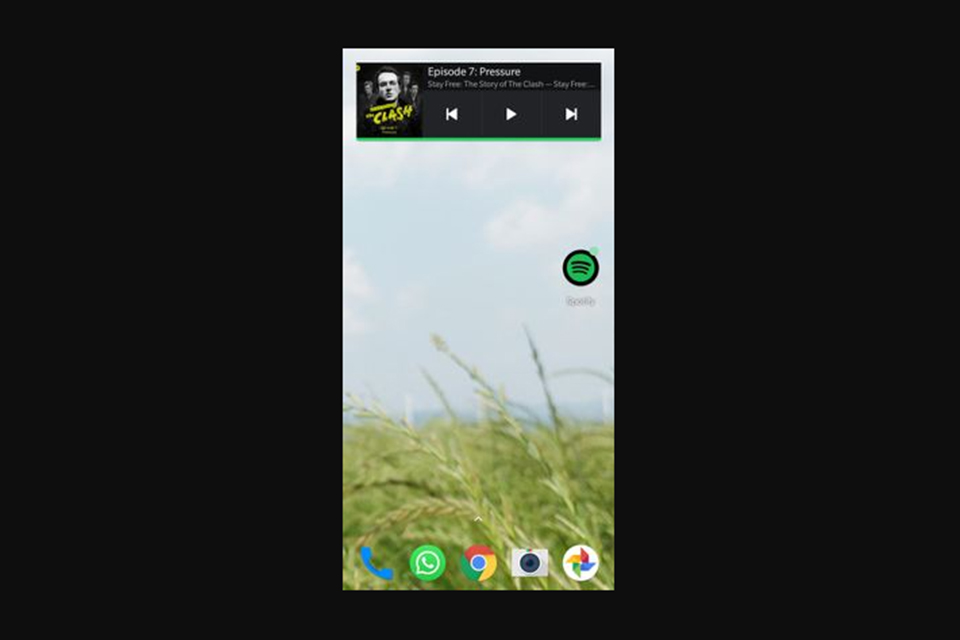 Spotify traz de volta widget ao app para Android