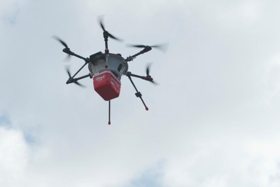 iFood entregará comida com drones em outubro