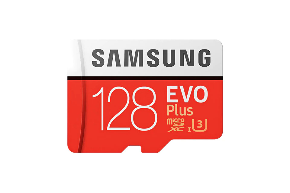 Imagem de: Cartão de memória Samsung com 128 GB em promoção