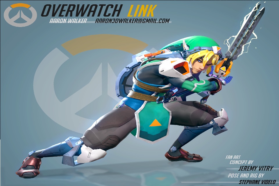 Teaser de Link em Overwatch faz fãs quererem mais do game