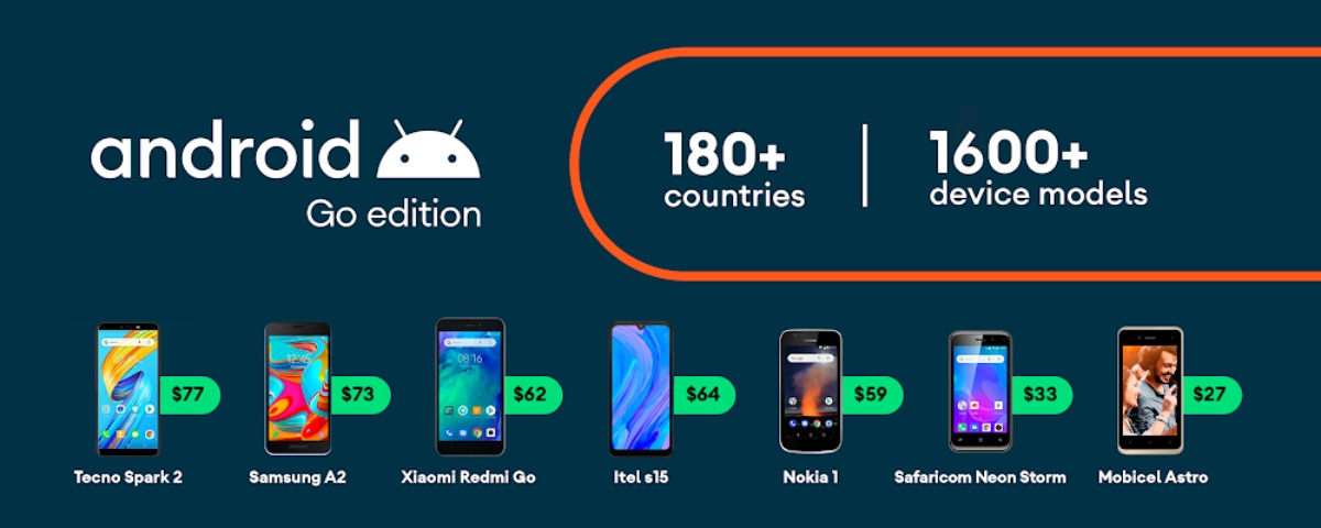 Imagem de: Android 10 Go será mais rápido e seguro que o 9 Pie Go