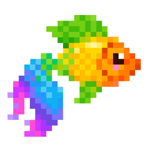 Logo Pixel Tap: Color by Number Ícone Logo Pixel Tap: Color by Number Ícone