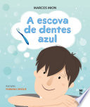 Logo A escova de dentes azul Ícone Logo A escova de dentes azul Ícone
