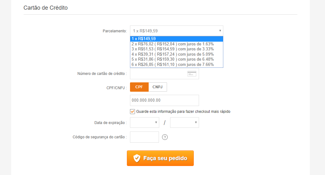 pagamento banggood