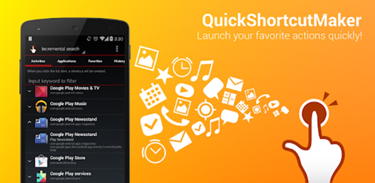 Quickshortcutmaker приложение не установлено