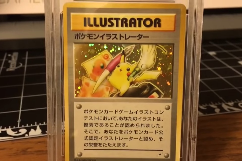 Carta raríssima de Pokémon é vendida por mais de R$ 780 mil