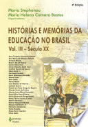 Logo Histórias e memórias da educação no Brasil - Vol. III - Século XX Ícone Logo Histórias e memórias da educação no Brasil - Vol. III - Século XX Ícone