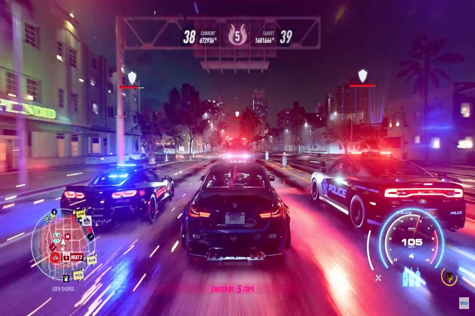 Hora de queimar asfalto em novo trailer de Need For Speed Heat