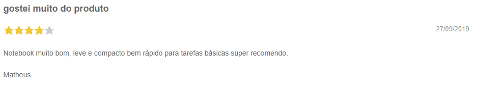 Fonte: Americanas