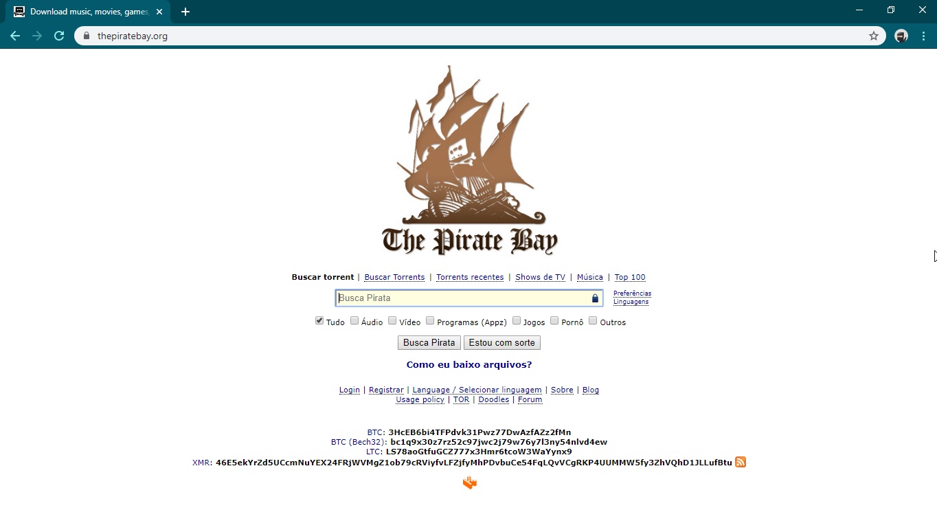 Pirate Bay sofre com instabilidade depois de possível ataque DDoS