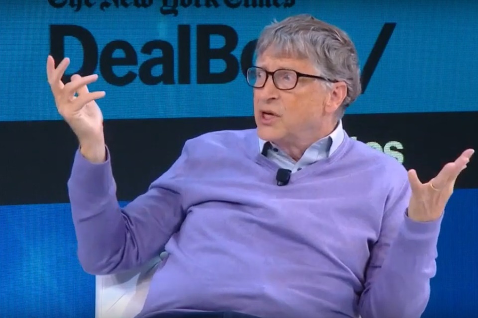 Imagem de: Bill Gates critica proposta de imposto sobre grandes fortunas nos EUA