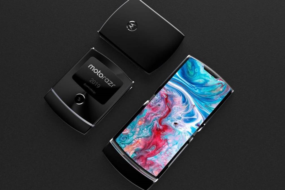 Imagem de: Tudo sobre o Motorola Razr: o smartphone dobrável que revive o visual do V3