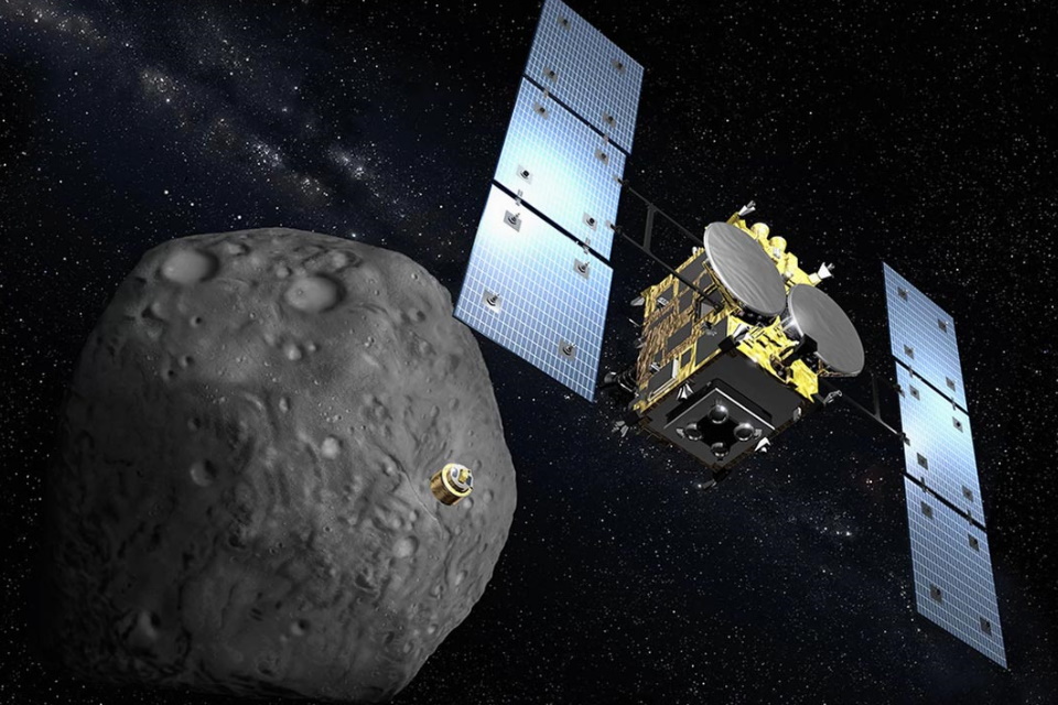 Sonda japonesa inicia retorno à Terra com amostra de asteroide