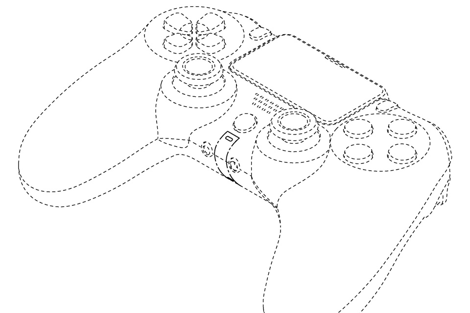 Controle do PS5 tem seu visual revelado em registro de patente