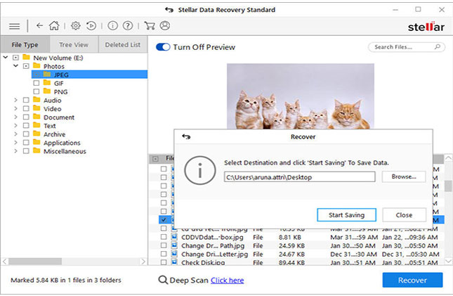 stellar photo recovery free trial version