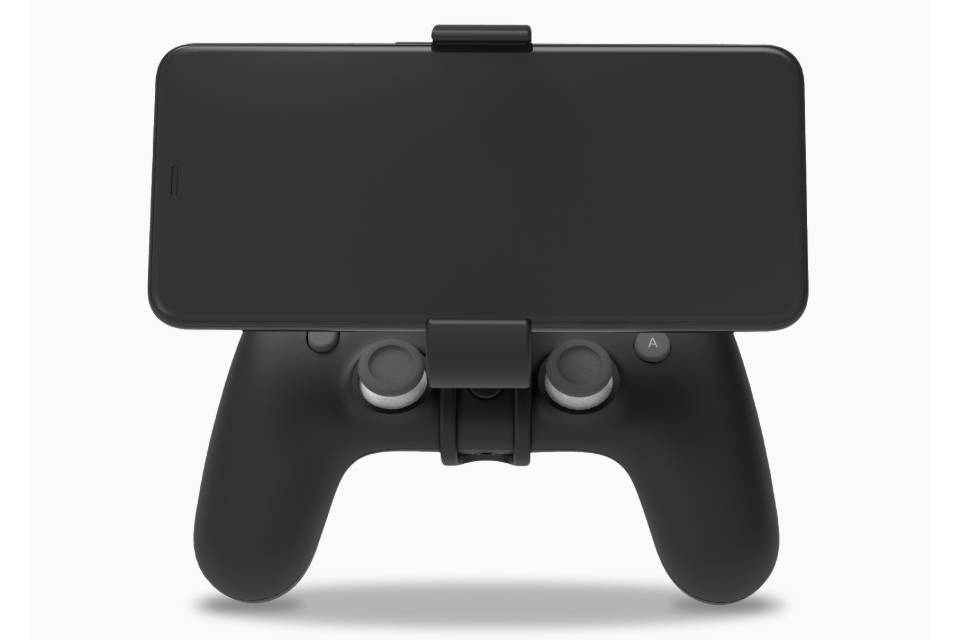 Controle do Stadia terá acessório para segurar celulares