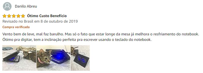 Qual melhor base para notebook: opinião do cliente