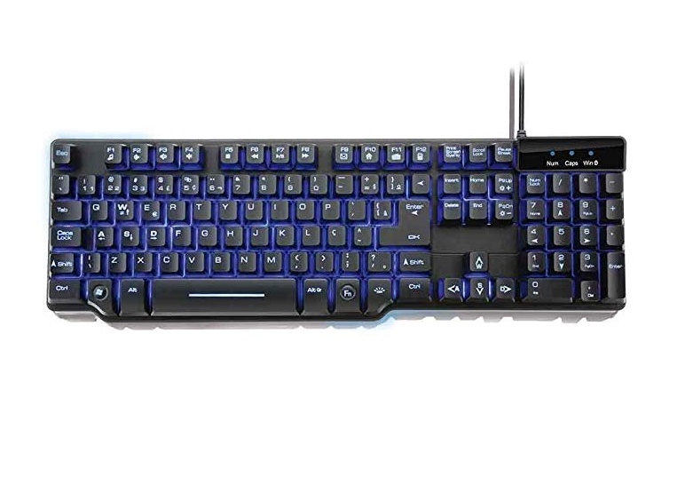 Imagem: Teclado Gamer Profissional Semi Mecânica - TC196