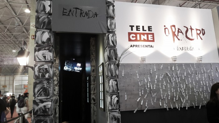 Estande do Telecine na CCXP16 (Fonte: Vavel/Reprodução)
