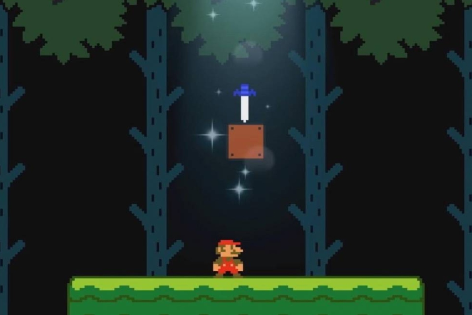 DLC de Super Mario Maker 2 terá Link e Master Sword, de Zelda