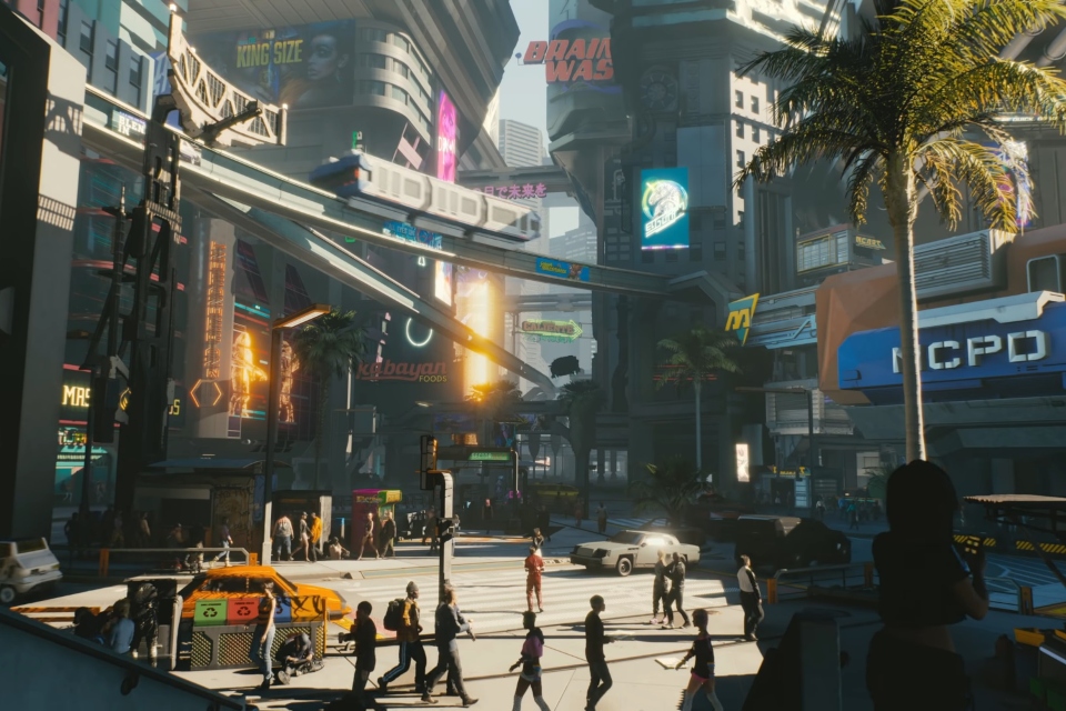Mapa de Cyberpunk 2077 finalmente é mostrado
