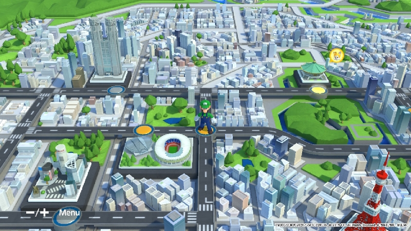 Mapa de Tóquio 2020