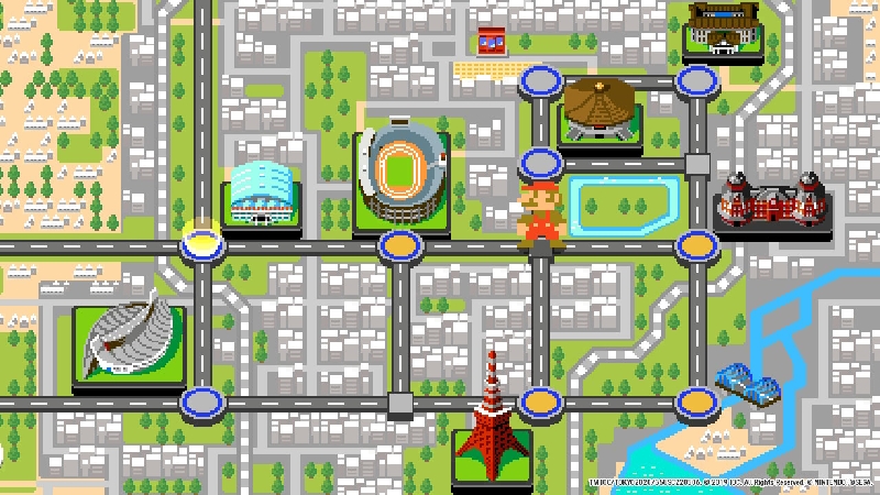 Mapa de Tóquio 1964