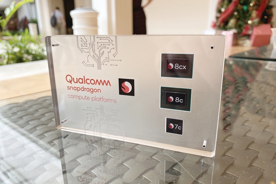 Qualcomm apresenta chips Snapdragon 7c e 8c para notebooks conectados