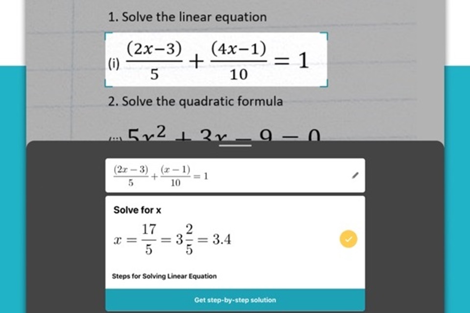 Novo app da Microsoft lê e resolve lições de matemática para você