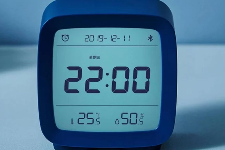 Imagem de: Xiaomi lança despertador inteligente com Bluetooth e termômetro