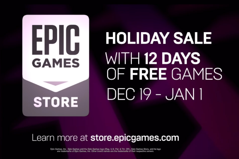 Epic Games Store dará um jogo grátis por dia em Dezembro