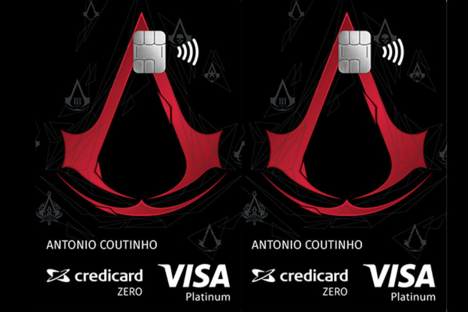 Ubisoft e Credicard lançam cartão de crédito de Assassin's Creed