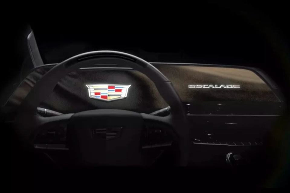 Cadillac Escalade terá tela OLED curva de 38'' no lugar do painel